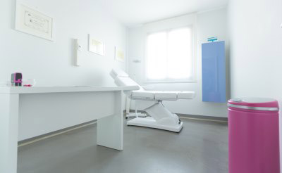 Stanza per visita dermatologica